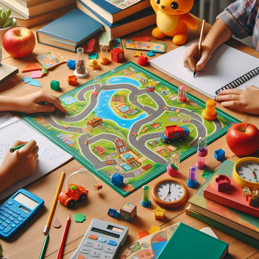 Review of Educational Games for School Preparation