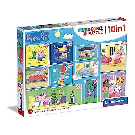 Puzzle Peppa Pig 10 In 1